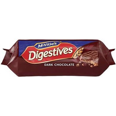 Mcvities dark chocolate digestives 266 gx15