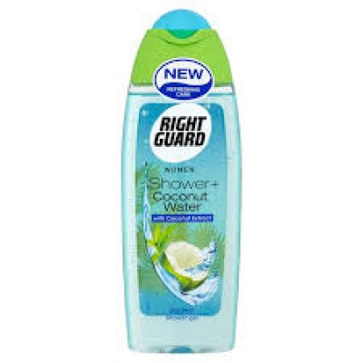 Right guard shower gel for women coconut water 250ml