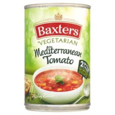 Baxters Vegetarian Mediterranean Tomato Soup 400G x12